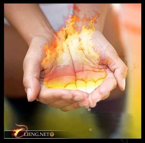Extracting Realistic Fire! Tutorial: Final Result