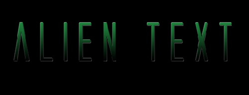 Alien Jello Text image 5