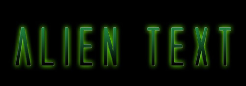 Alien Jello Text image 7