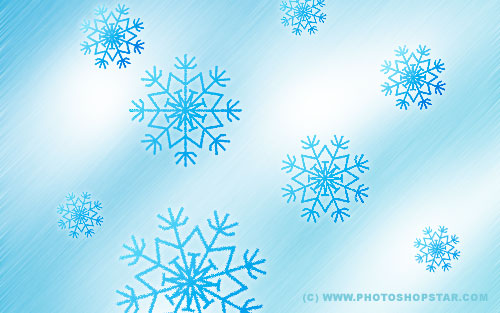 Create Your Own Snowflakes Tutorial: Final Result