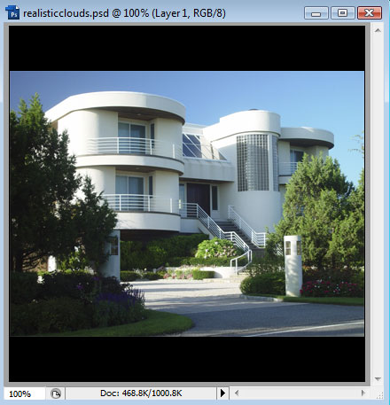 Adding Realistic-Looking Clouds to an Image image 1