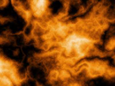Creating a Lava Texture from Scratch Tutorial: Final Result
