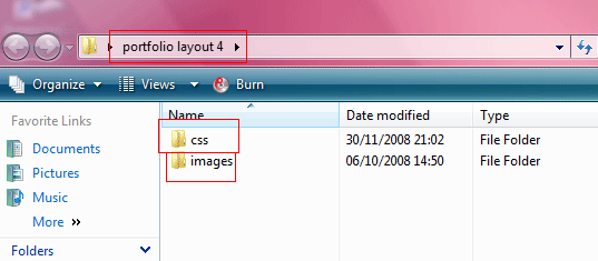 Portfolio Layout 4: The Code image 1