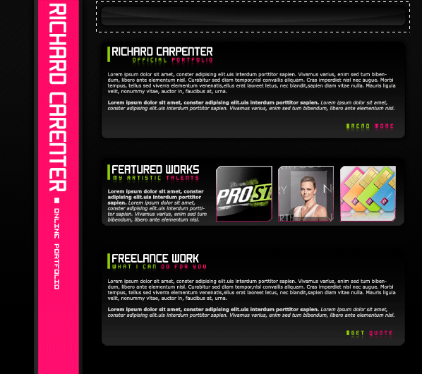 Portfolio Layout 4: The Code image 5