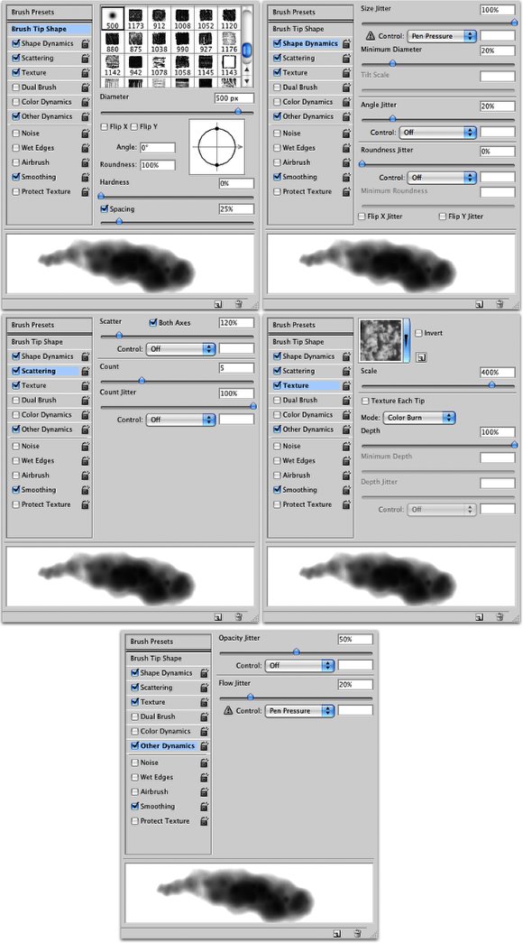 Beautiful Fluffy Clouds in Photoshop image 3