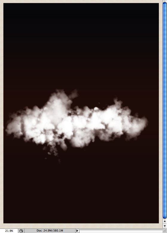 Beautiful Fluffy Clouds in Photoshop image 4