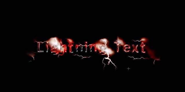 Realistic Lightning Text Effect image 17
