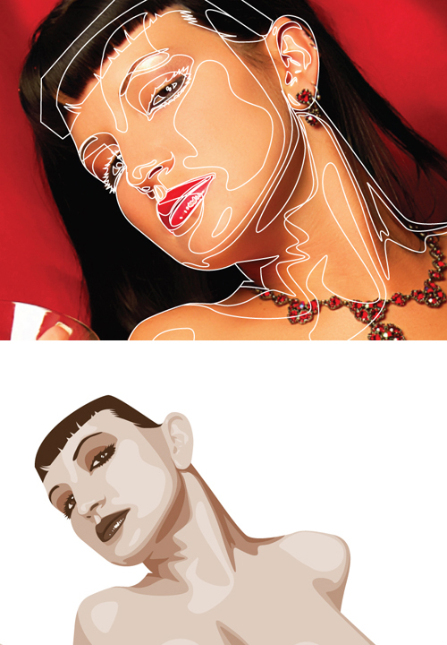 Sexy Holiday Vector Pin-Up Girl image 5