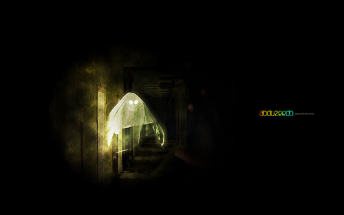 Creepy Ghost in Photoshop and Cinema 4D Tutorial: Final Result
