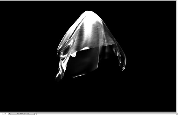 Creepy Ghost in Photoshop and Cinema 4D image 4
