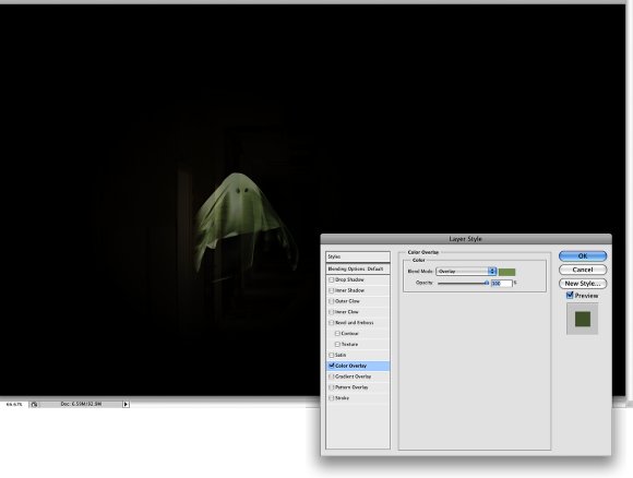 Creepy Ghost in Photoshop and Cinema 4D image 6
