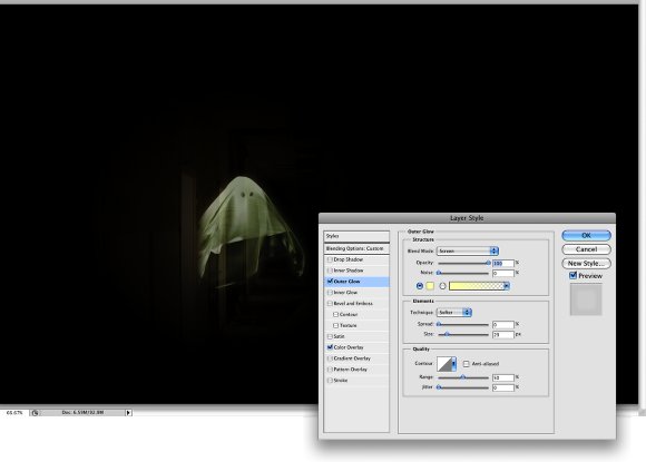 Creepy Ghost in Photoshop and Cinema 4D image 7