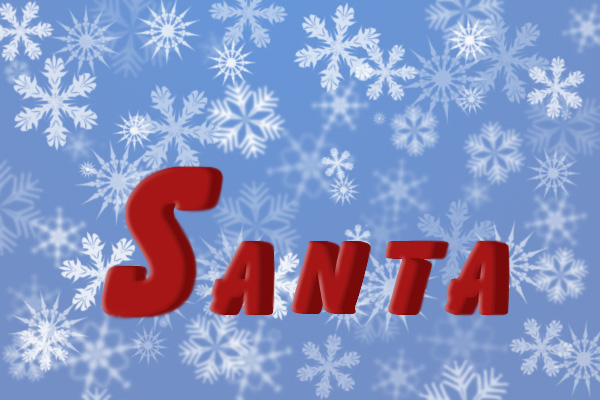 Santa Text image 16