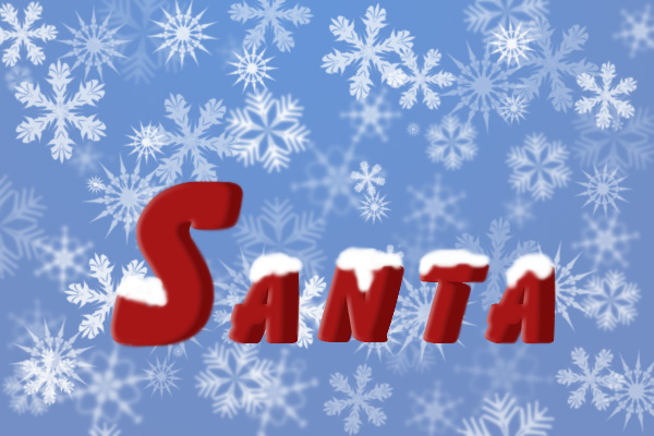 Santa Text image 17