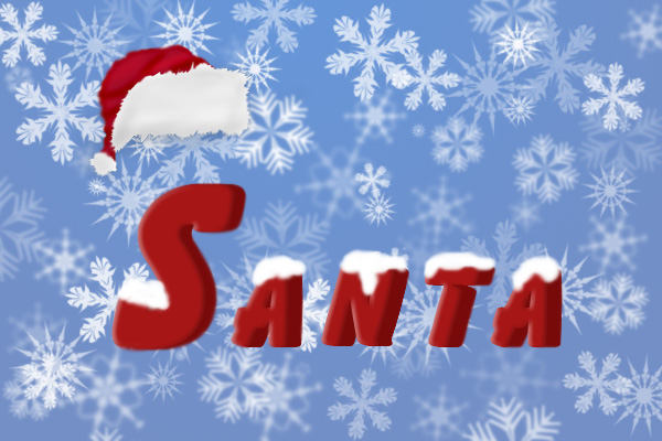 Santa Text image 18