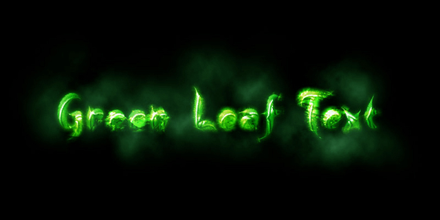 Design a Shining Crystal Text Effect in Photoshop Tutorial: Final Result