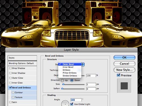 Badass Bling Effect in Photoshop image 12