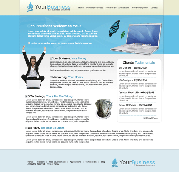 Business Layout #3