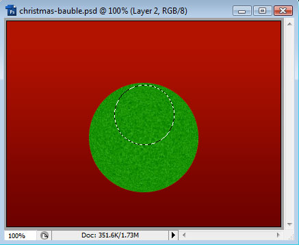 Creating a Christmas Bauble Decoration image 5