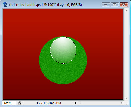 Creating a Christmas Bauble Decoration image 7