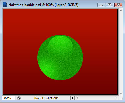 Creating a Christmas Bauble Decoration image 9