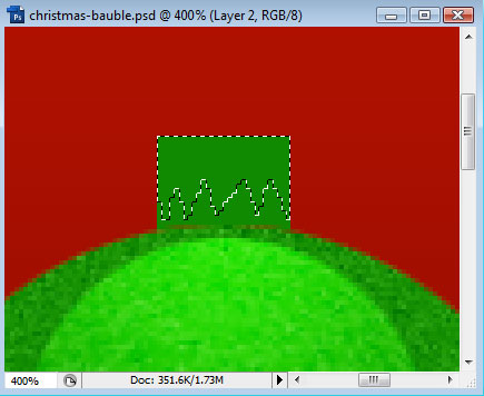 Creating a Christmas Bauble Decoration image 11