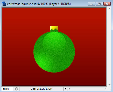 Creating a Christmas Bauble Decoration image 15