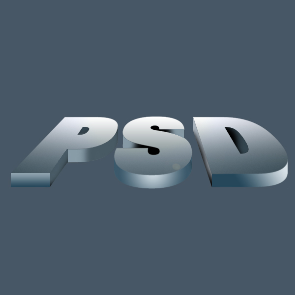 3D Metal Text image 16
