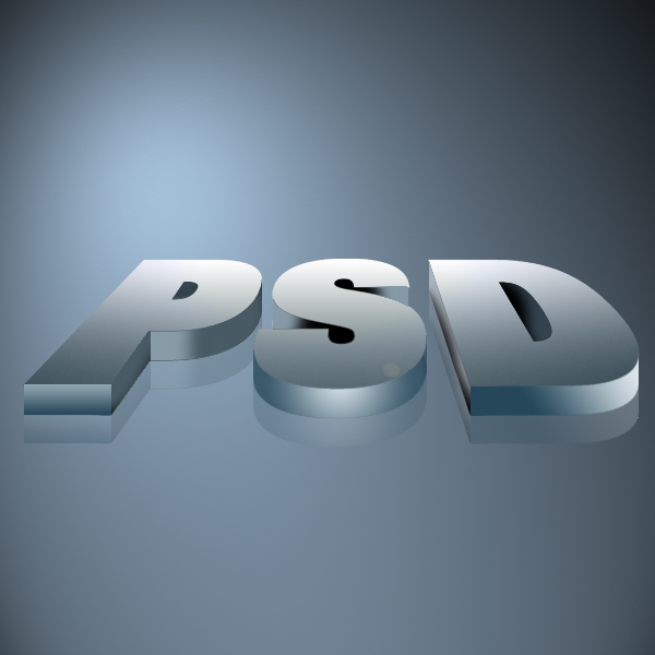 3D Metal Text image 20
