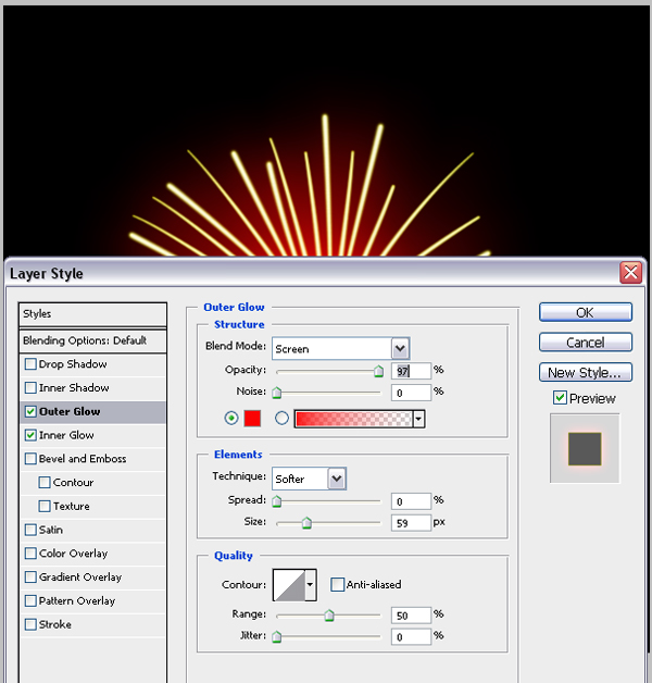 Fireworks in Photoshop image 5