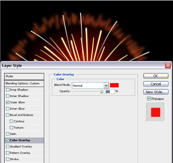 Fireworks in Photoshop image 9