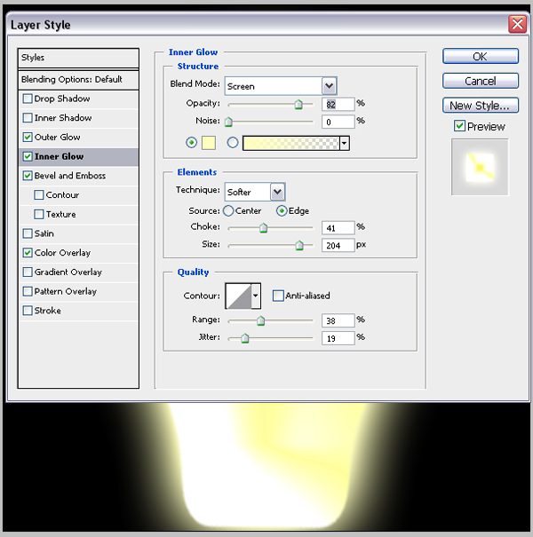 Shining Glow Lamp Effect image 4