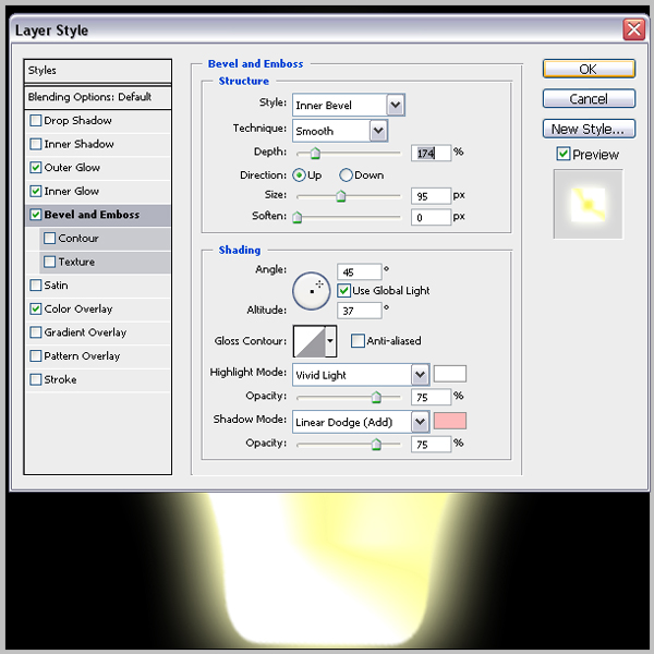 Shining Glow Lamp Effect image 5