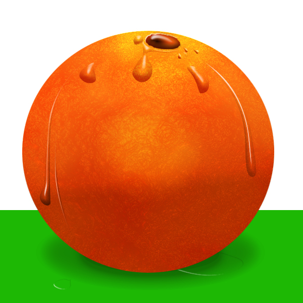 Draw Orange Tutorial: Final Result