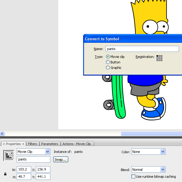Changing Color in Flash image 4