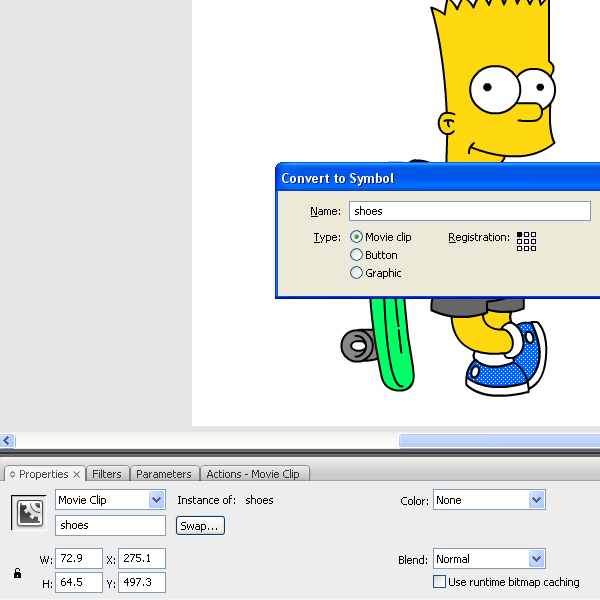 Changing Color in Flash image 5