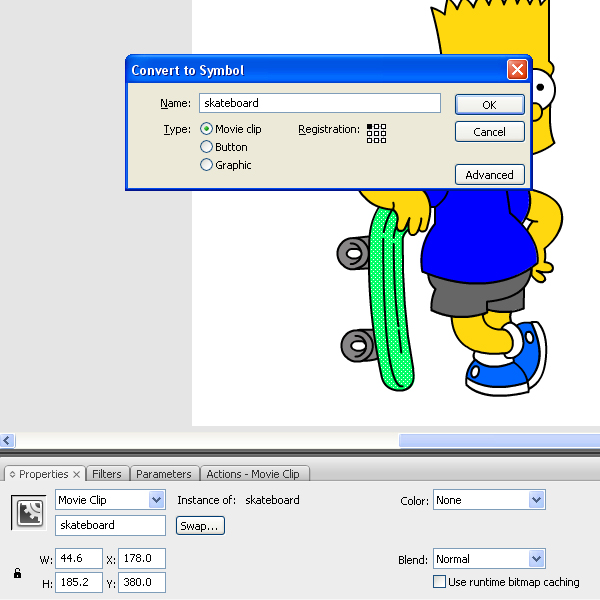 Changing Color in Flash image 6