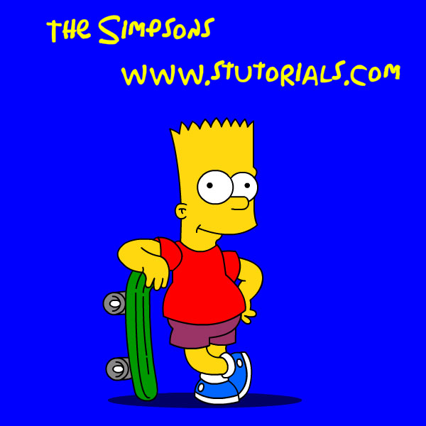 Drawing Bart Simpson image 7