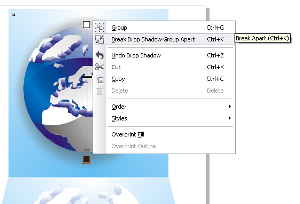 Draw 3D Earth image 21