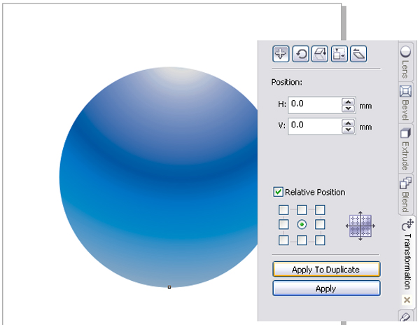Draw 3D Earth image 3