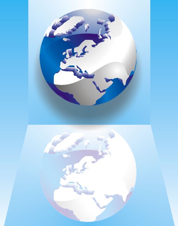 Draw 3D Earth Tutorial: Final Result