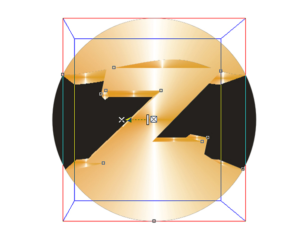 3D Gold Logo Effect in Corel Draw 18
