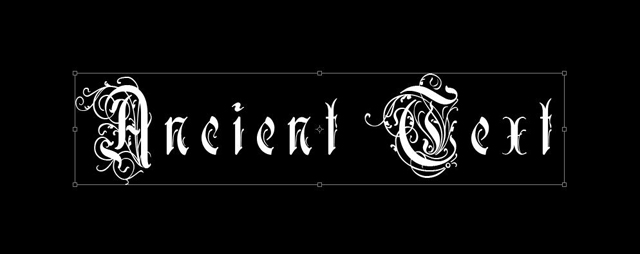 Ancient Golden Text Effect In Photoshop image 1