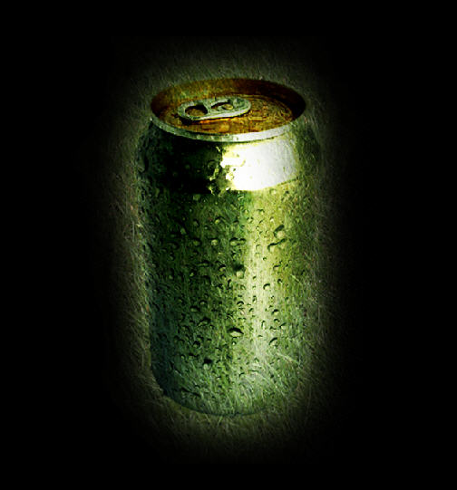 Make a Grassy and Flowery Soft Drink Can in Photoshop image 11