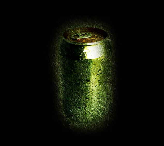 Make a Grassy and Flowery Soft Drink Can in Photoshop image 13