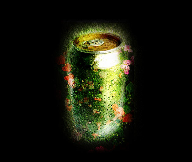 Make a Grassy and Flowery Soft Drink Can in Photoshop image 17