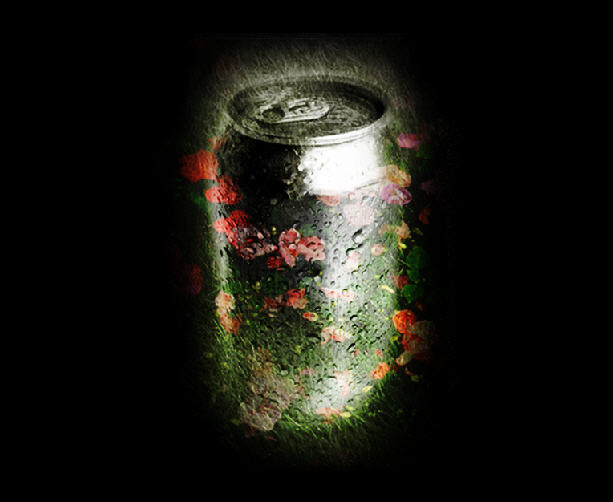 Make a Grassy and Flowery Soft Drink Can in Photoshop image 19