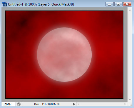 Recreate the Moon in a Night Sky image 7