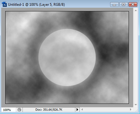 Recreate the Moon in a Night Sky image 9