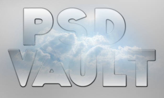Translucent Text Effect with Sky and Cloud image 12
